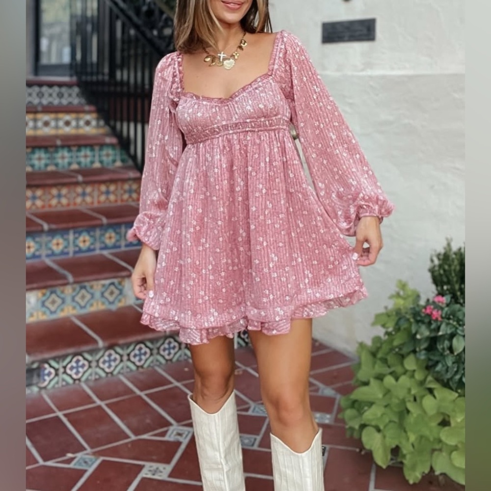 NWOT Sky to Moon Floral Dress
